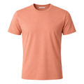 Premium Cotton Crew Neck T-Shirt – Salmon | GRUNJOUB