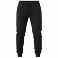 Premium Tapered Jogger Trousers – Black | GRUNJOUB